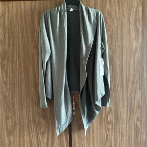 Balance Collection “H. Duck Green”Clarissa Tie Front Cardigan